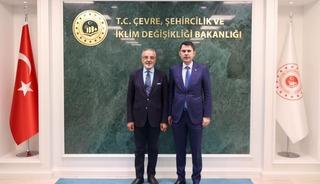 Bakan Kurum, DEM Parti Milletvekili Sakık&rsquo;ı kabul etti