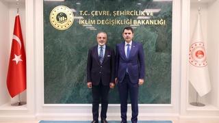 Bakan Kurum, DEM Parti Milletvekili Sakık’ı kabul etti