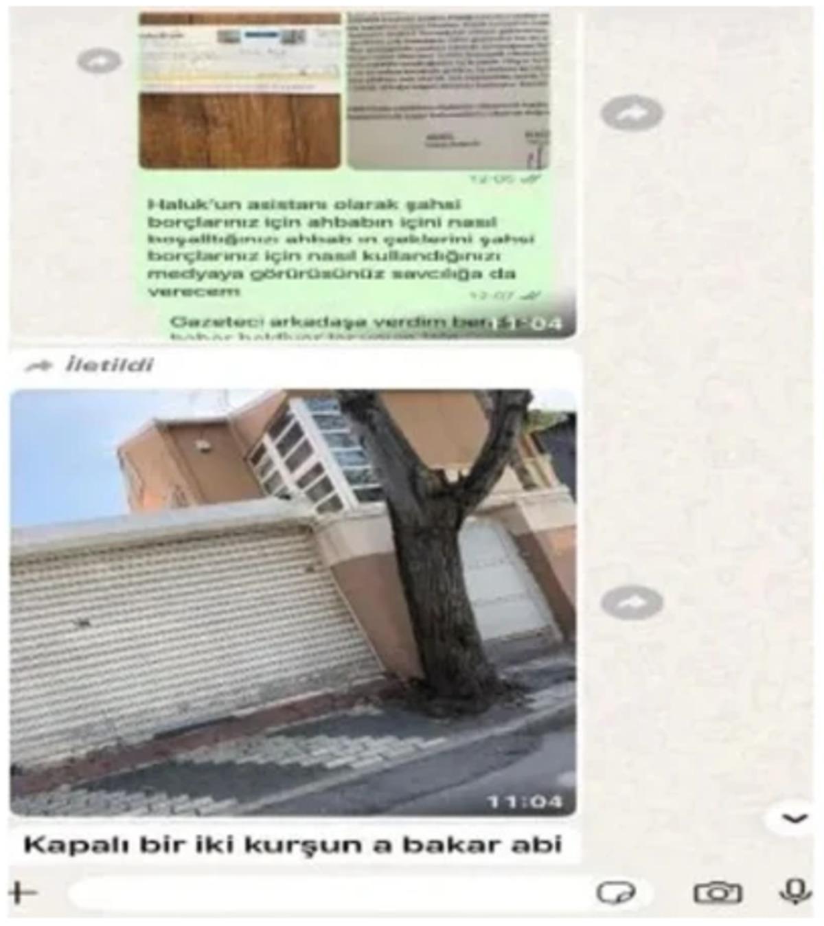 Yazışmalar ortaya çıktı! Avukat ve galerici de var... "Psikolojimi bozdun Haluk abi" 2