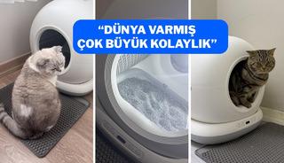 &Ccedil;ok satanlar listesinde! Akıllı kedi tuvaleti 2300 TL indirimde
