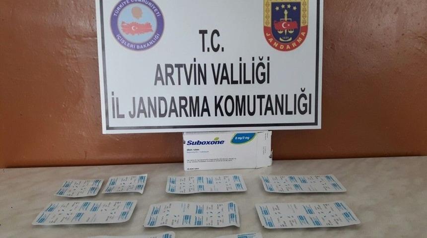 Artvin’de Uyuşturucu Hap Ele Geçirildi