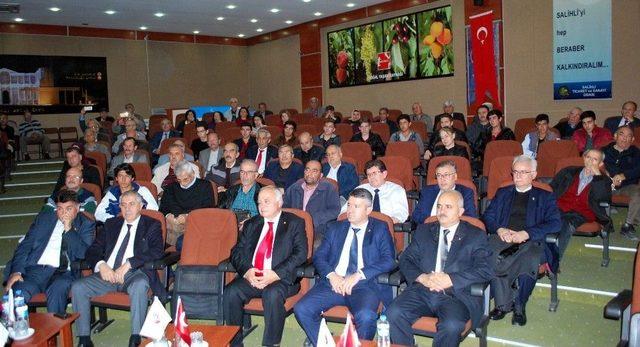 Türk Ocakları Genel Başkanı Öz, Salihli’de Konferansa Katıldı