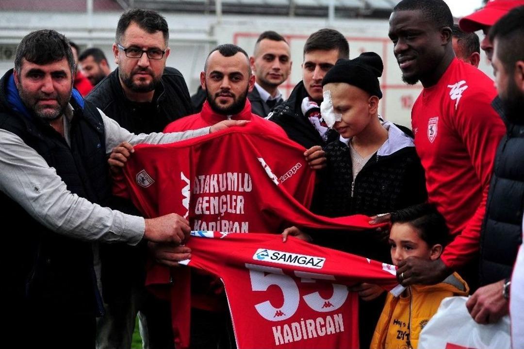 L&ouml;semili Kadircan&rsquo;a Samsunspor Morali