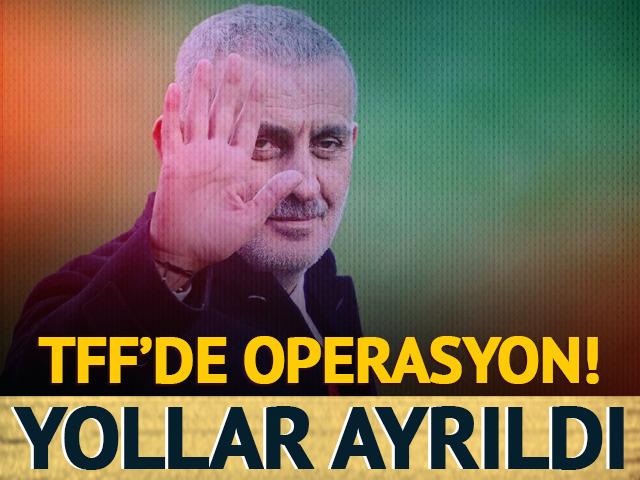 TFF'de s&uuml;rpriz karar! Yollar resmen ayrıldı
