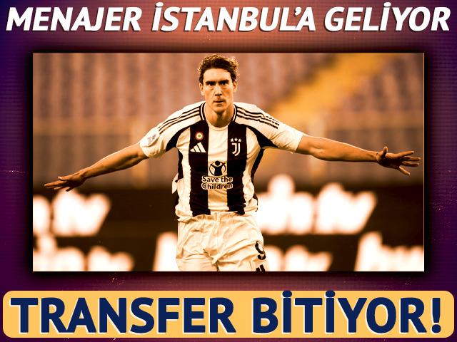 Beşiktaş, Dusan Vlahovic transferini bitirmek &uuml;zere! Menajeri İstanbul'a geliyor