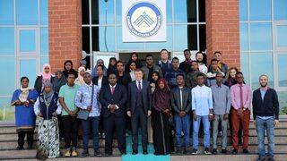 Rektör Ayrancı Cibuti Heyetini Kabul Etti