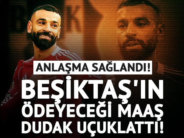 Beşiktaş, Mısırlı s&uuml;perstar Mohamed Salah ile anlaşmaya vardı! İşte kazanacağı yıllık &uuml;cret