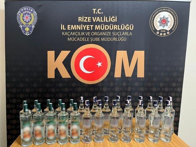 Rize&rsquo;de ka&ccedil;ak&ccedil;ılık operasyonu: 45 g&ouml;zaltı 1