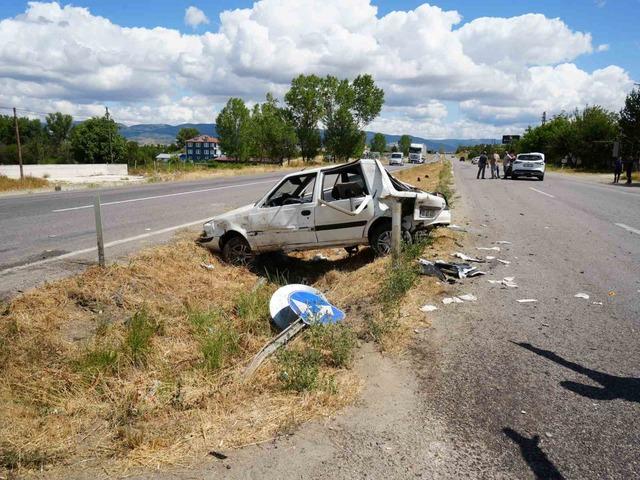 Kastamonu’da cip ile otomobil çarpıştı: 1’i ağır 5 yaralı 1