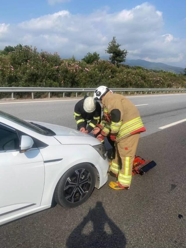 Erzin-Dörtyol otoyolunda trafik kazası: 1 yaralı 1