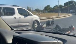 İzmir&rsquo;de motosikletliye kasten &ccedil;arpıp ka&ccedil;an s&uuml;r&uuml;c&uuml;ye ağır ceza