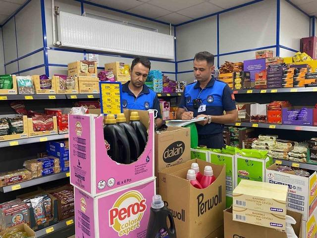 Tosya’da marketler denetlendi 2