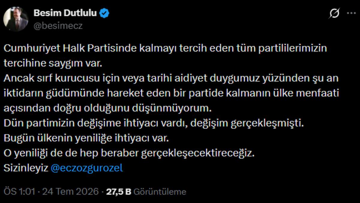 Son dakika | Yeni Parti&rsquo;nin ilk b&uuml;y&uuml;kşehir belediyesi Manisa oldu 2