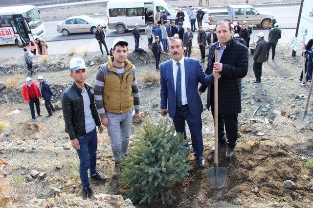 Erzincan’da Her Kyk’lı Bir Fidan Dikti