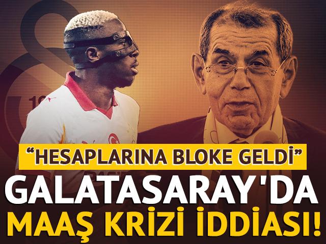 Galatasaray'da maaş krizi iddiası! "Oyuncu hesaplarına bloke geldi"