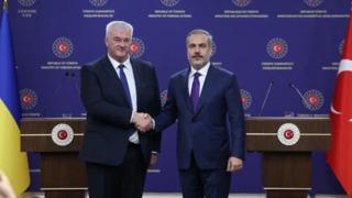 Bakanı Fidan, Ukraynalı mevkidaşı Sybiha ile görüştü
