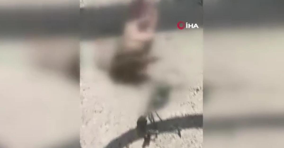 Takla atan kamyon yolu birbirine kattı! Sürücünün uzvu koptu 3