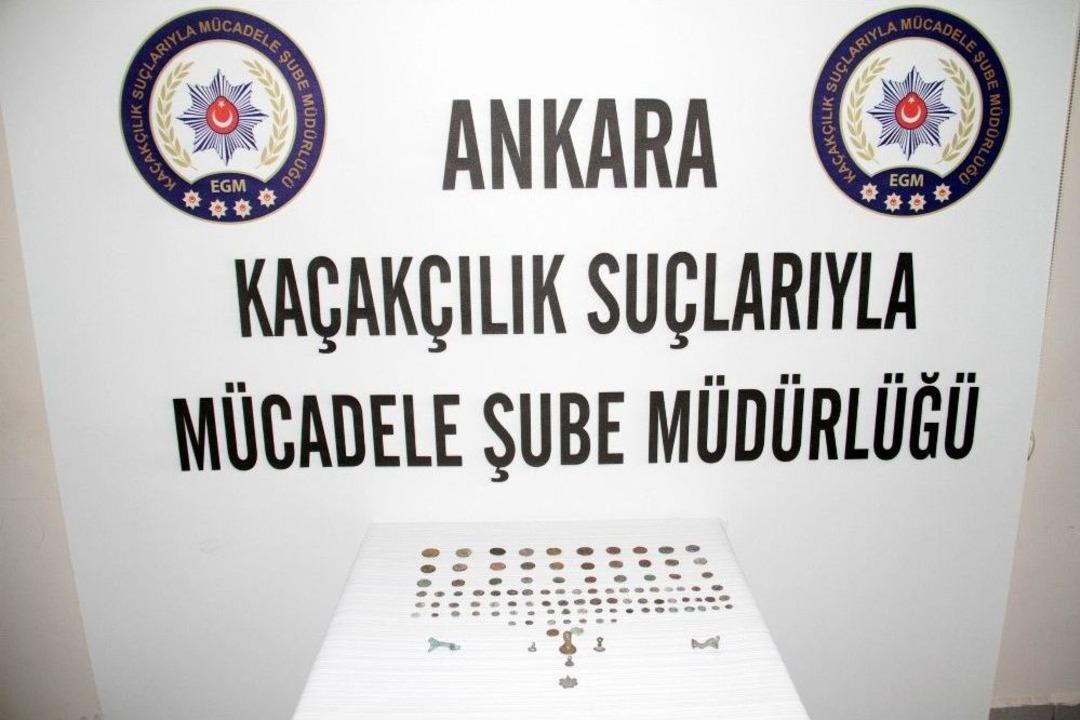 Başkent&rsquo;te Tarihi Eser Ka&ccedil;ak&ccedil;ılarına Darbe