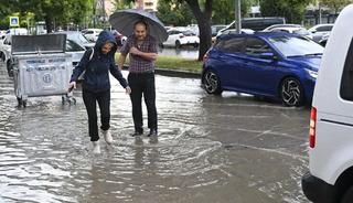 Ankara&rsquo;da sağanak etkili oldu