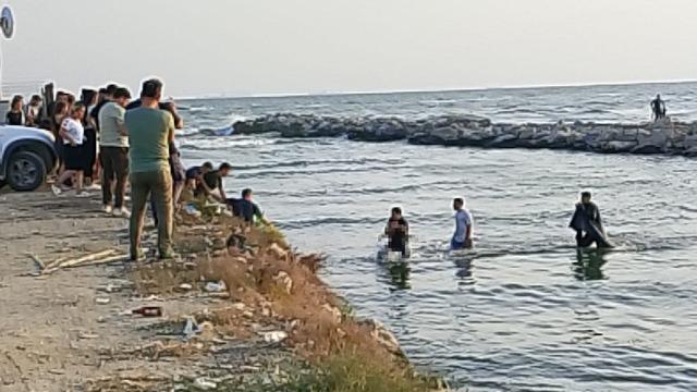 Mersin'de deniz faciası! Bir süre sonra gözden kayboldu...
