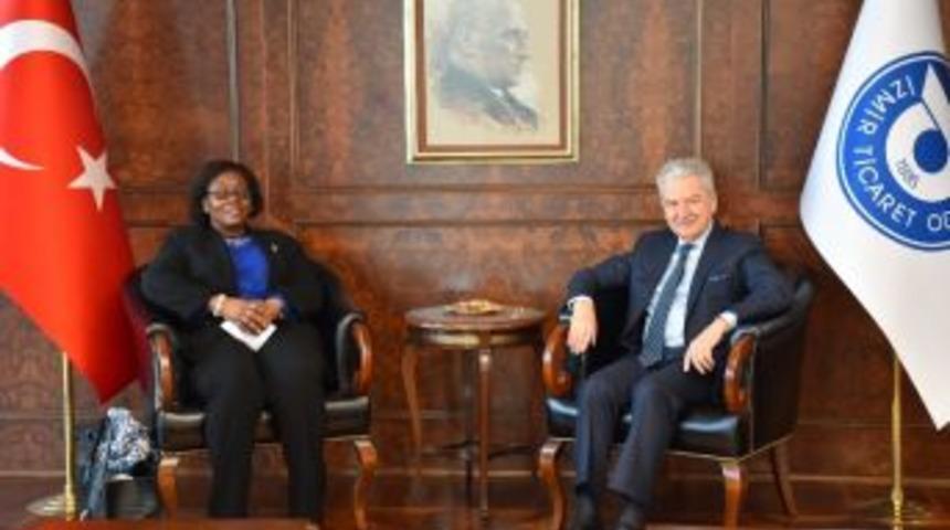 Tanzanya Ankara B&uuml;y&uuml;kel&ccedil;isinden Başkan Demirtaş&rsquo;a Ziyaret