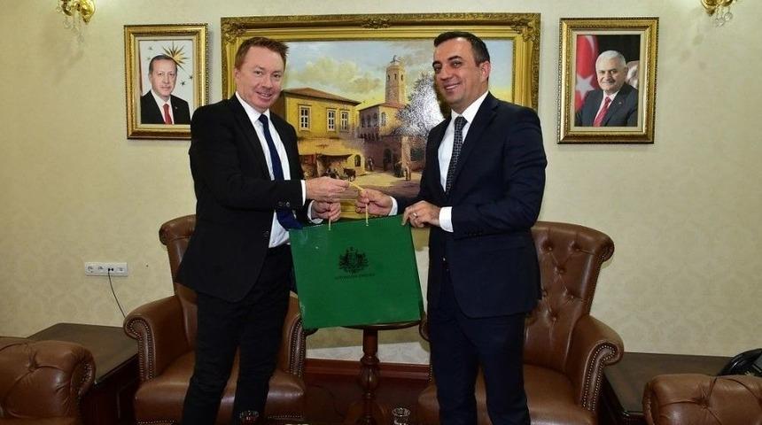 Avustralya&rsquo;nın Ankara B&uuml;y&uuml;kel&ccedil;isi Marc Innes Brown Şanlıurfa&rsquo;da