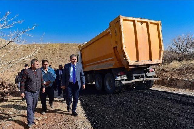 Başkanı Çakır, Kuluncak’ta İncelemelerde Bulundu