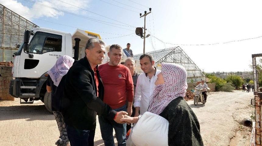 Muratpaşa Belediyesinden Felaketten Etkilenenlere Yardım