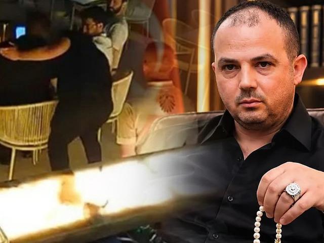 &Uuml;nl&uuml; iş insanına saldırı! Yanına yaklaşıp defalarca bı&ccedil;akladı