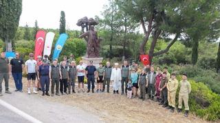 Çanakkale'de orman yangınında şehit olan bölge müdürü törenle anıldı