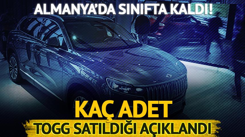 Togg Almanya'da sınıfta kaldı! İlk 6 ayda 197 araç satılabildi