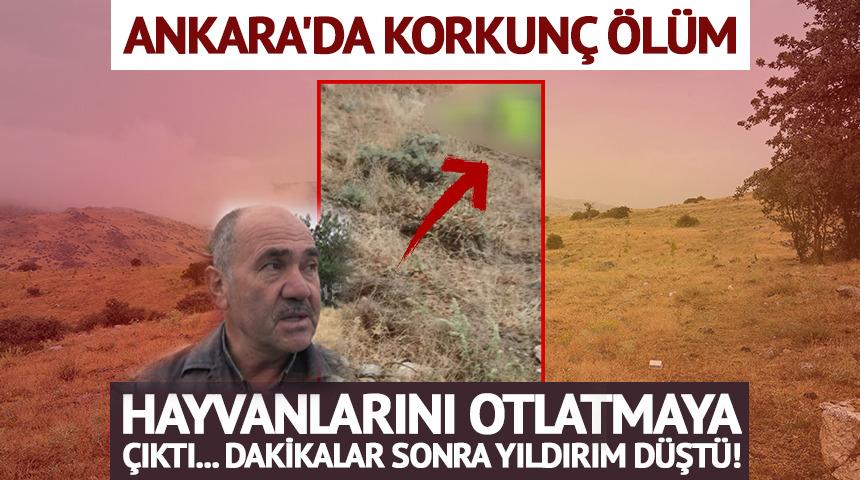 Evden çıktıktan 5 dakika sonra yıldırım düştü!