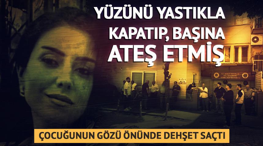 Yastıkla yüzünü kapatıp ateş etmiş