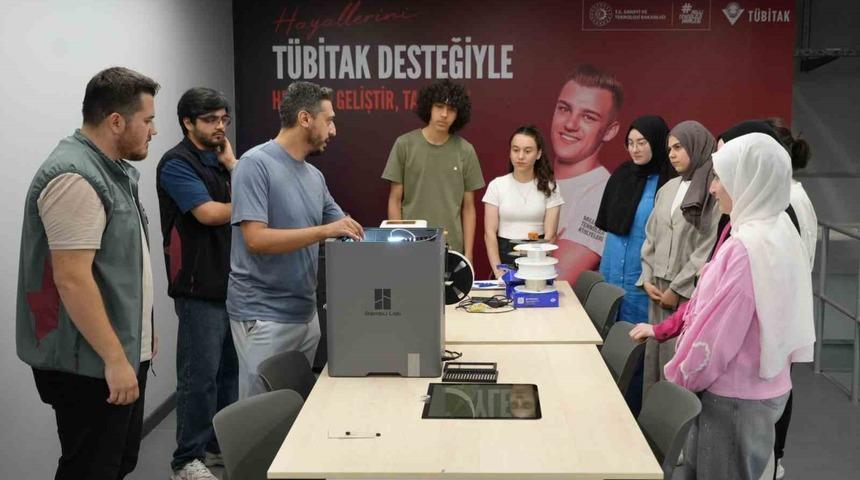 KB&Uuml;&rsquo;de lise &ouml;ğrencileri dijital &uuml;retim ve yapay zeka eğitimi alıyor