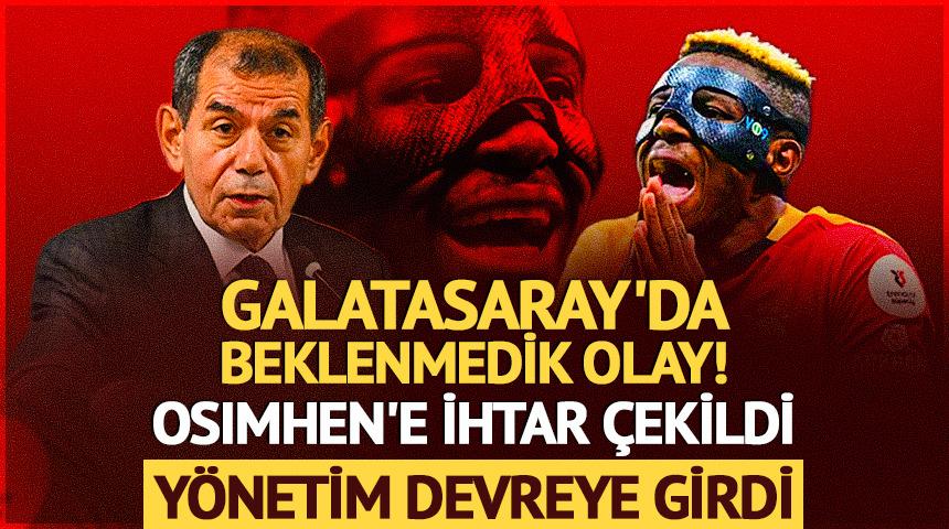 Galatasaray'da Osimhen'e ihtar! Yönetim devreye girdi