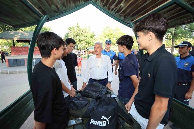 Tahmazoğlu, kamera ve dron destekli park denetimine katıldı 3