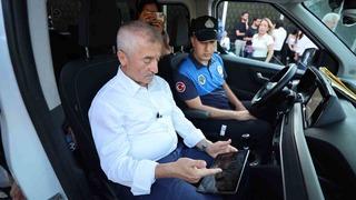 Tahmazoğlu, kamera ve dron destekli park denetimine katıldı