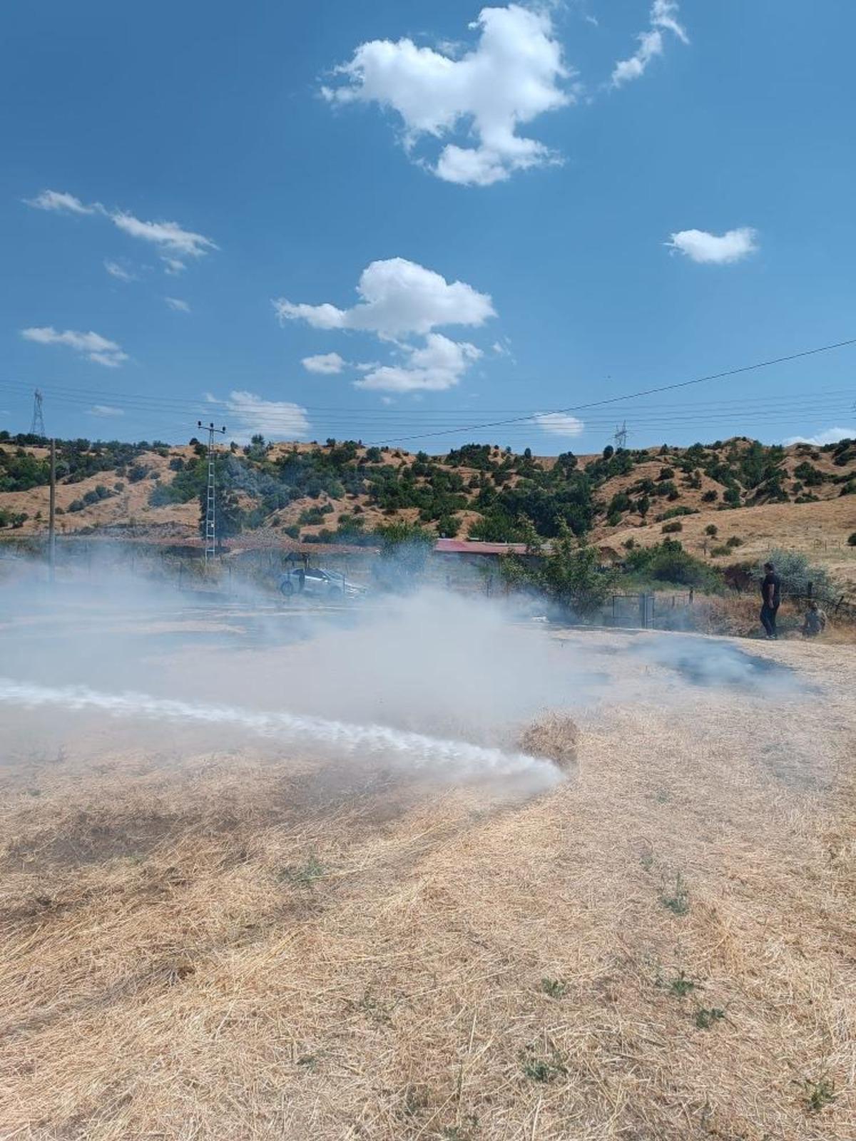 Bingöl de 5 ayrı noktada çıkan yangınlar söndürüldü 2