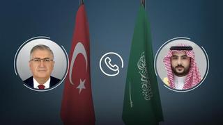 Bakan Güler, Suudi Arabistan Savunma Bakanı El Suud ile görüştü