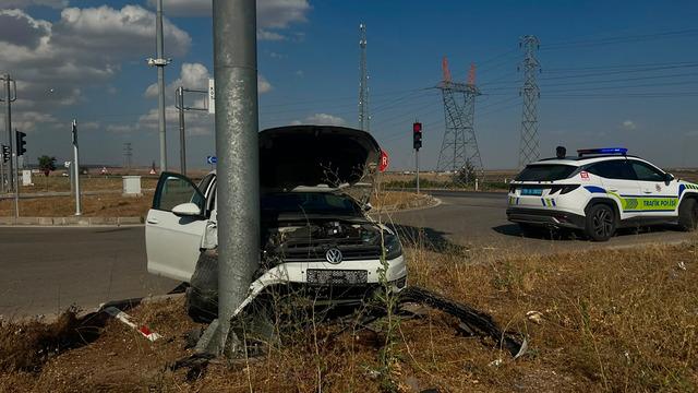 Kilis'te trafik kazası! Yaralılar var