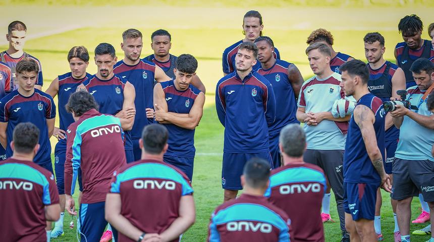 Trabzonspor, Avusturya'da yeni sezon hazırlıklarını s&uuml;rd&uuml;rd&uuml;