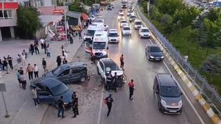 Van'da zincirleme trafik kazası: 1 yaralı