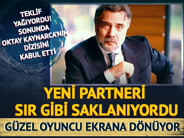 Oktay Kaynarca'nın partneri sır gibi saklanıyordu! Bomba isim 