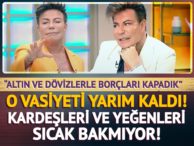 Fatih &Uuml;rek'in vasiyeti yarım kaldı! Kardeşleri ve yeğenleri...