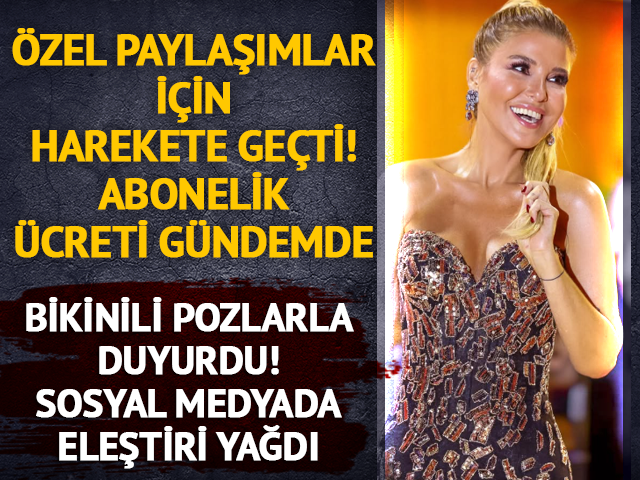 G&uuml;lben Ergen &ouml;zel paylaşımlar i&ccedil;in harekete ge&ccedil;ti! Abonelik &uuml;creti: 79,99 TL.