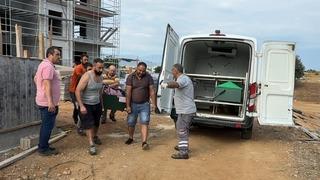 Antalya’da inşaatta üzerine beton blok düşen işçi hayatını kaybetti