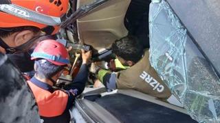 Şırnak’ta tır devrildi: 1 yaralı