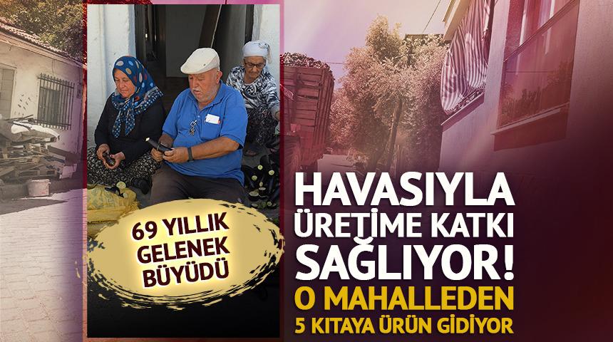 O mahalleden 5 kıtaya ihracat! Binlerce kişi bu üretimle geçiniyor