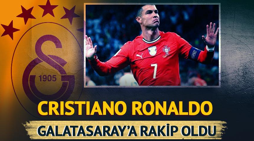 Cristiano Ronaldo, Galatasaray'a rakip oldu!