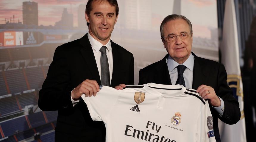 Julen Lopetegui Real Madrid'le s&ouml;zleşme imzaladı!